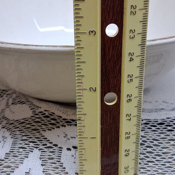 Edwin M. Knowles Vintage China Platter And Bowl Set. - Picture 5 of 11